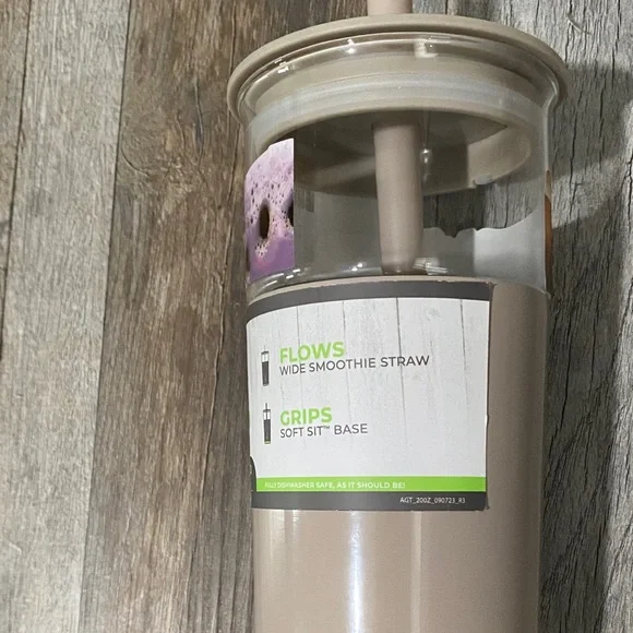 Reduce Aspen glass and Insulated Tumbler - Beige Two- In - one - Picture 3 of 11